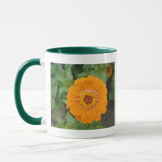 Mug Orange Zinnia (Gauche)