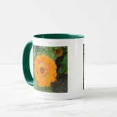 Mug Orange Zinnia (Devant gauche)