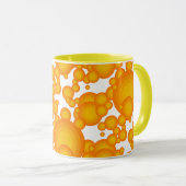 Mug Oranger 70 s styling (Devant droit)