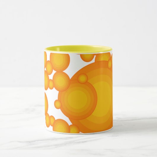 Mug Oranger 70 s styling (Centre)