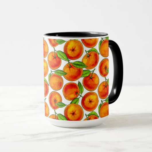 Mug Oranges (Devant droit)