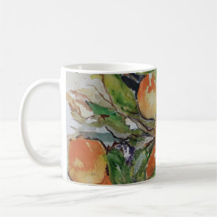Mug Oranges dans l'arbre.