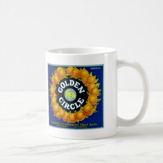 Mug Oranges du cercle d'or (Droite)