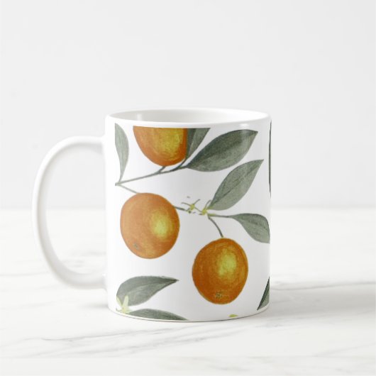 Mug Oranges et citrons (Gauche)