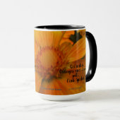 Mug Oranges et citrons Blanketflower avec araignée de (Devant droit)