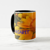 Mug Oranges et citrons Blanketflower avec araignée de (Devant gauche)