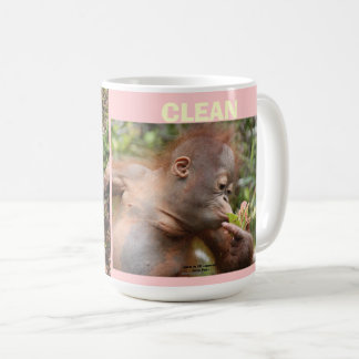 Mug Orangutan propre et sec