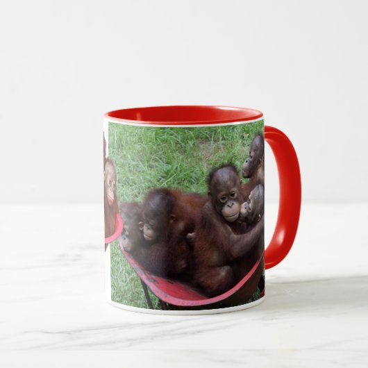Mug Orangutans (Devant droit)