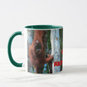 Mug Orangutans J'Aime Les Roussettes (Gauche)