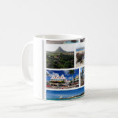 Mug Oranjestad - I Love - Aruba - (Devant gauche)