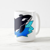 Mug Orca, Fish, Penguin Enemy (Devant droit)