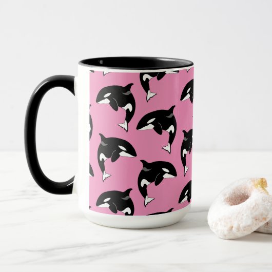 Mug Orca Killer Whale (Avec donut)
