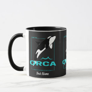 Mug Orca Killer Whale pour une fille qui aime juste le