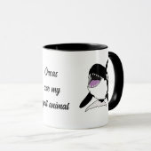 Mug Orca Killer Whale Spirit Animal (Devant droit)
