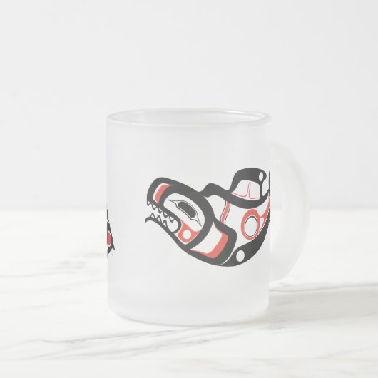 Mug - Orca Killer Whales Design (Devant droit)