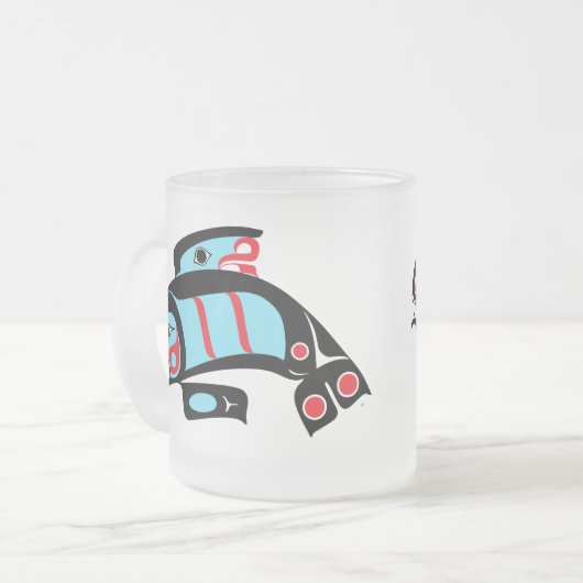 Mug - Orca Killer Whales Design (Devant gauche)