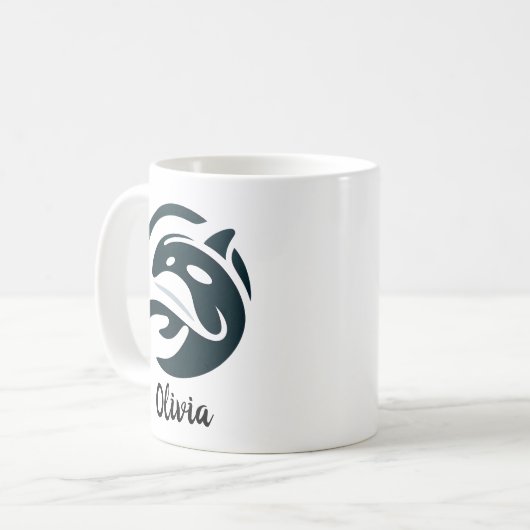Mug Orca Love (Devant gauche)