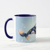 Mug Orca Style de dessin animé vibrant Couleurs vives (Gauche)