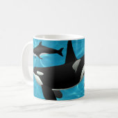 Mug Orca Whales (Devant gauche)