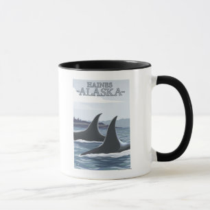 Mug Orca Whales #1 - Haines, Alaska