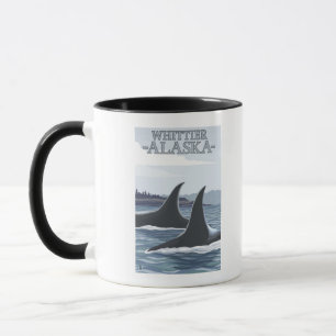 Mug Orca Whales #1 - Whittier, Alaska