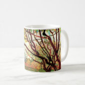 Mug Orchard à Blossom par Vincent van Gogh (Devant droit)
