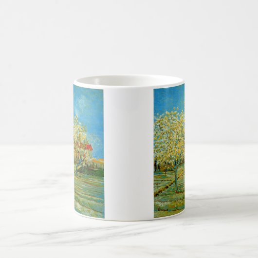 Mug Orchard à Blossom par Vincent van Gogh (Centre)