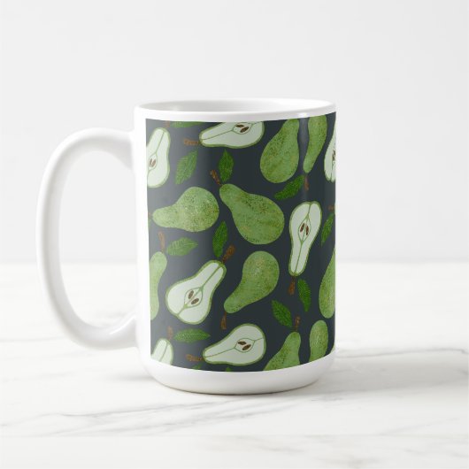 Mug Orchard Pear motif fruit (Gauche)