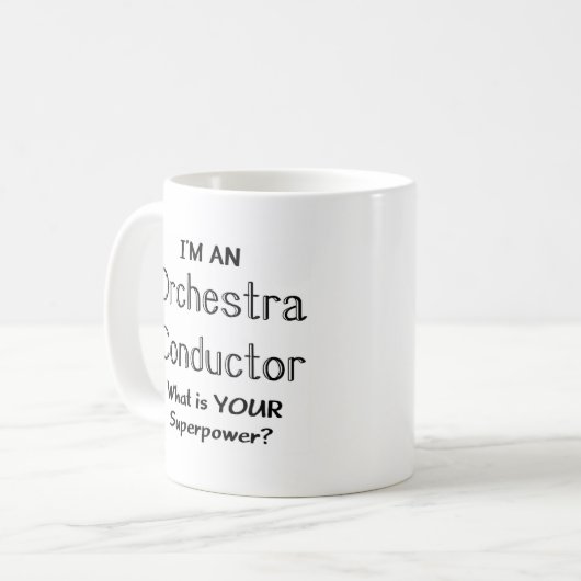 Mug Orchestra conductor (Devant gauche)