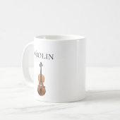 Mug Orchestre de violon musique classique (Devant gauche)