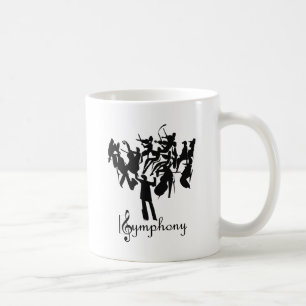 Mug Orchestre SYMPHONIQUE dans un design stylisé