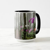 Mug Orchid Forest Indonesia Pine Woodland Nature (Devant droit)