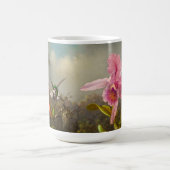 Mug Orchidée avec deux colibris Heade (Centre)