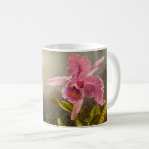 Mug Orchidée avec deux colibris Heade