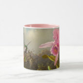 Mug Orchidée avec deux colibris Heade (Centre)