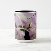 Mug Orchidée blanche violette café/tasse de thé 15oz (Centre)