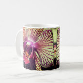 Mug Orchidée - Fleur vers le haut (Devant gauche)