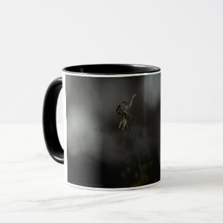 mug orchidée gothique