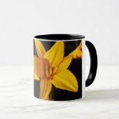 Mug Orchidée jaune (Devant droit)