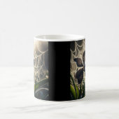 Mug Orchidée noire Spiderweb Floral (Centre)