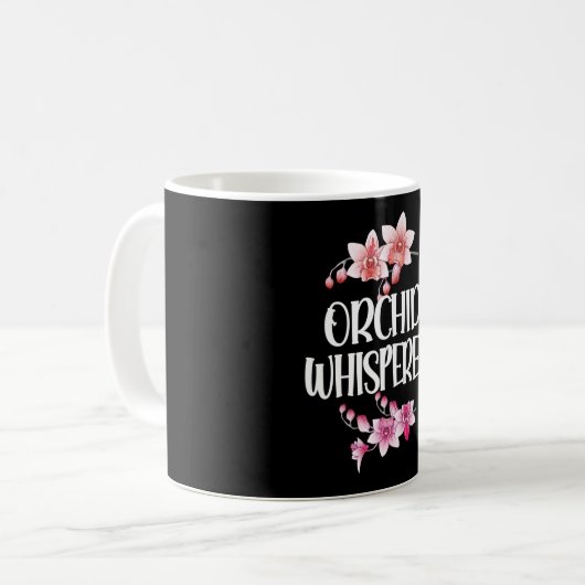 Mug Orchidée Plante de l'orchidée de Whisperer (Devant gauche)