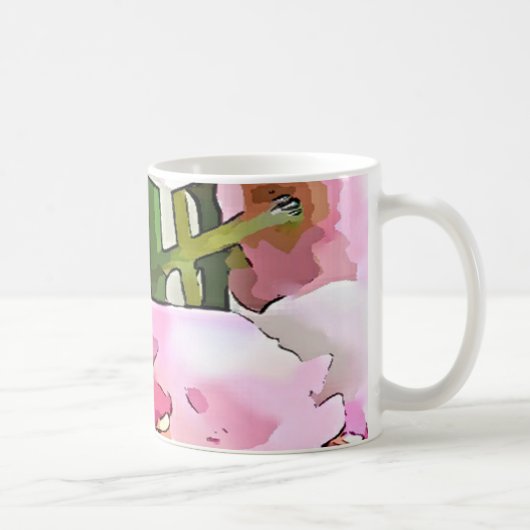 Mug Orchidée rose (Droite)