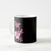 Mug Orchidée rose (Devant gauche)