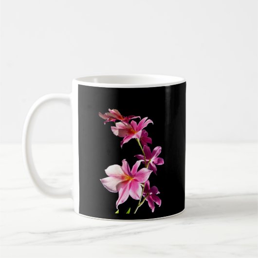 Mug Orchidée rose (Gauche)