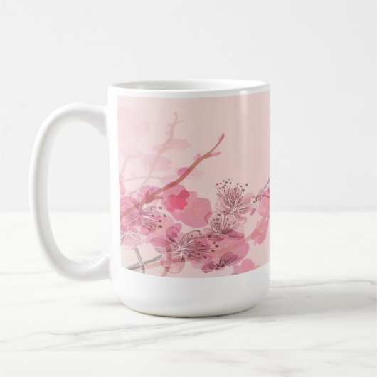 Mug Orchidée rose (Gauche)