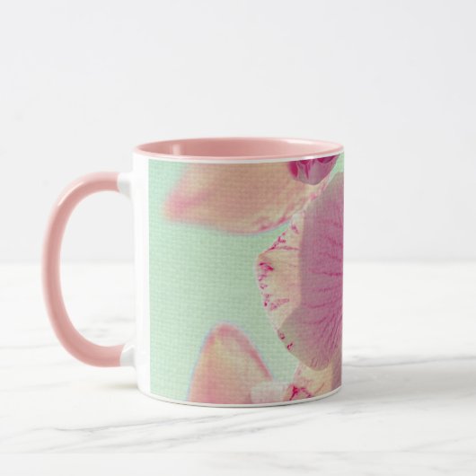 Mug Orchidée rose (Gauche)