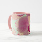 Mug Orchidée rose (Devant gauche)