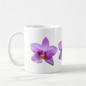 Mug Orchidée sauvage fleur tropicale violette (Gauche)
