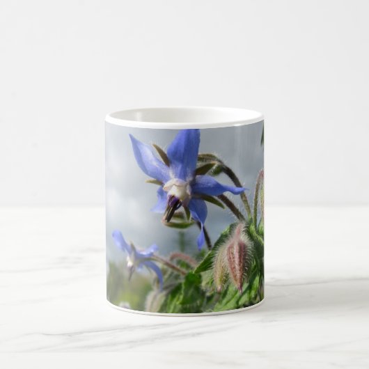 Mug Orchidée violette sauvage Élégance (Centre)