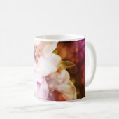 Mug Orchidées blanches et roses - Élégante florale (Devant droit)